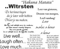 Spreuken en versjes