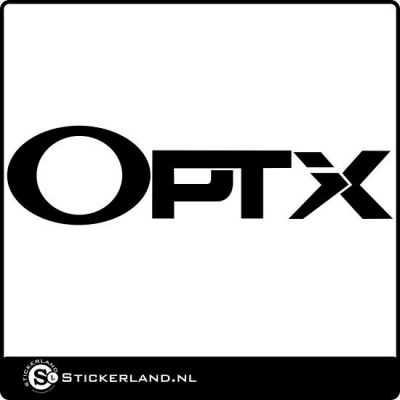 Optix logo sticker