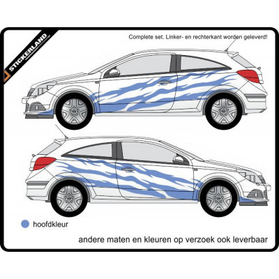 Complete stripingkit Deco1-106 (vanaf 150cm)