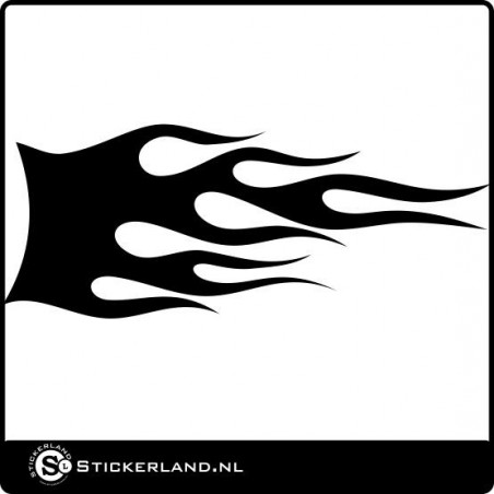 Vlammen sticker 03