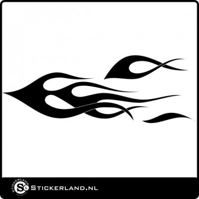 Vlammen sticker 04