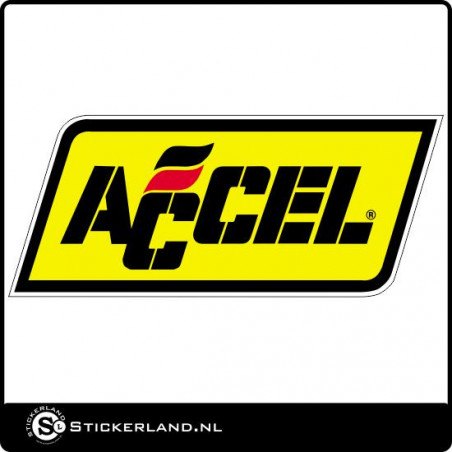 Accel Oldskool retrosticker