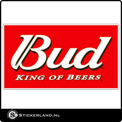 Bud Oldskool retrosticker