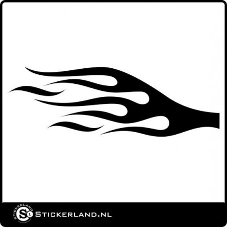 Vlammen sticker 05