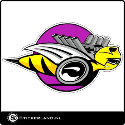 Superbee Oldskool retrosticker