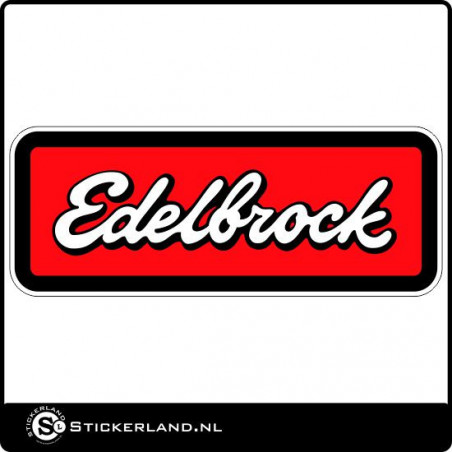 Edelbrock Oldskool retrosticker