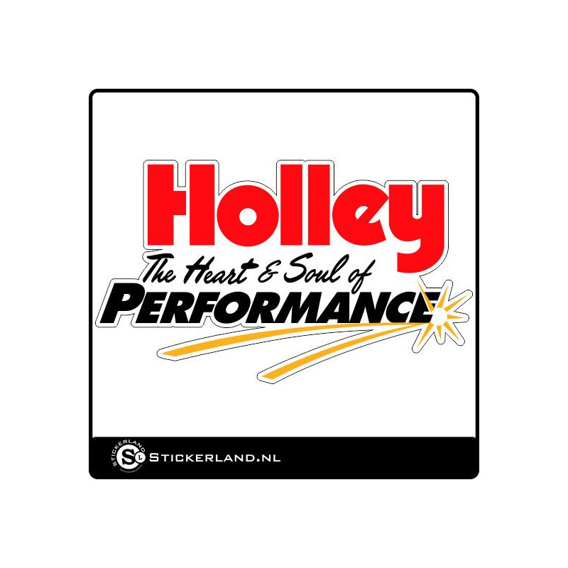 Holley Performance Oldskool retrosticker