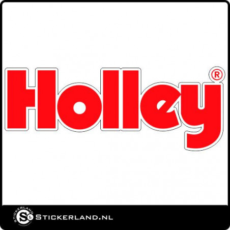 Holley Oldskool retrosticker