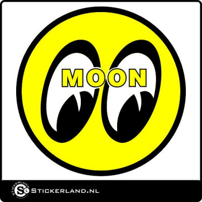 Moon eyes Oldskool retrosticker