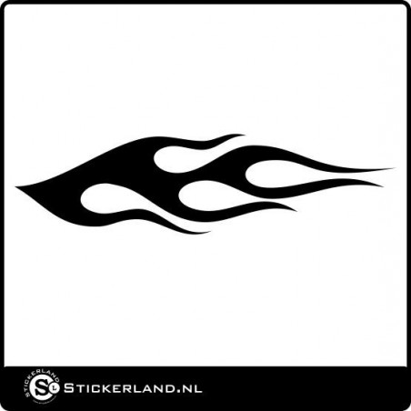 Vlammen sticker 13