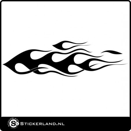 Vlammen sticker 14