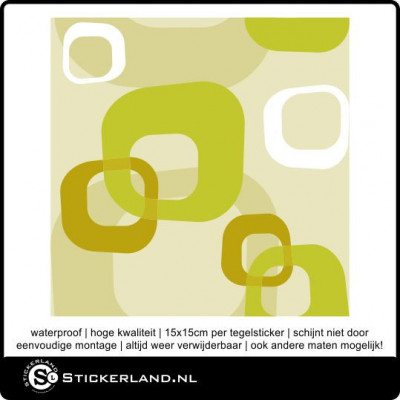 Tegelstickers Fullcolor 001 (set van 5 stuks)