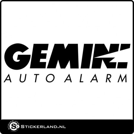 Gemini logo sticker 02