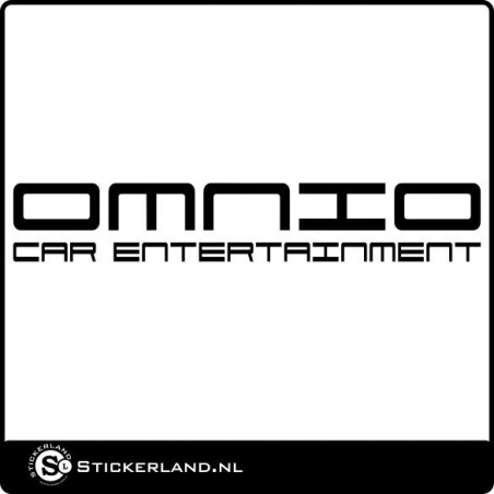 Omnio logo sticker
