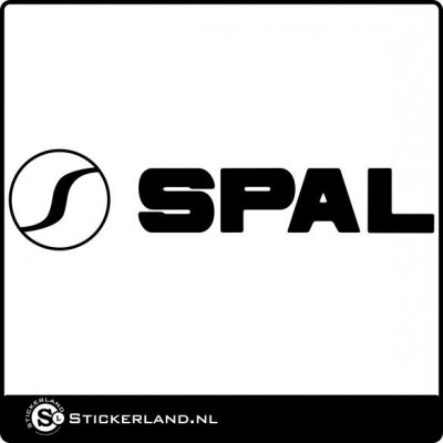 Spal logo sticker