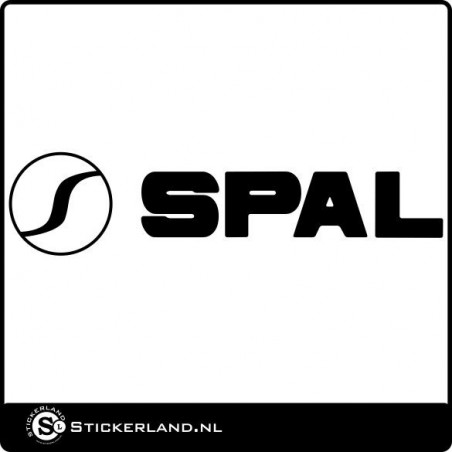 Spal logo sticker