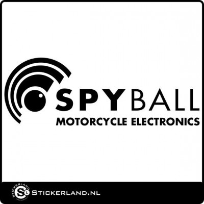 Spyball logo sticker
