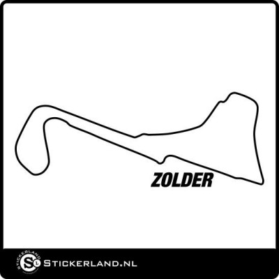Circuit sticker Zolder