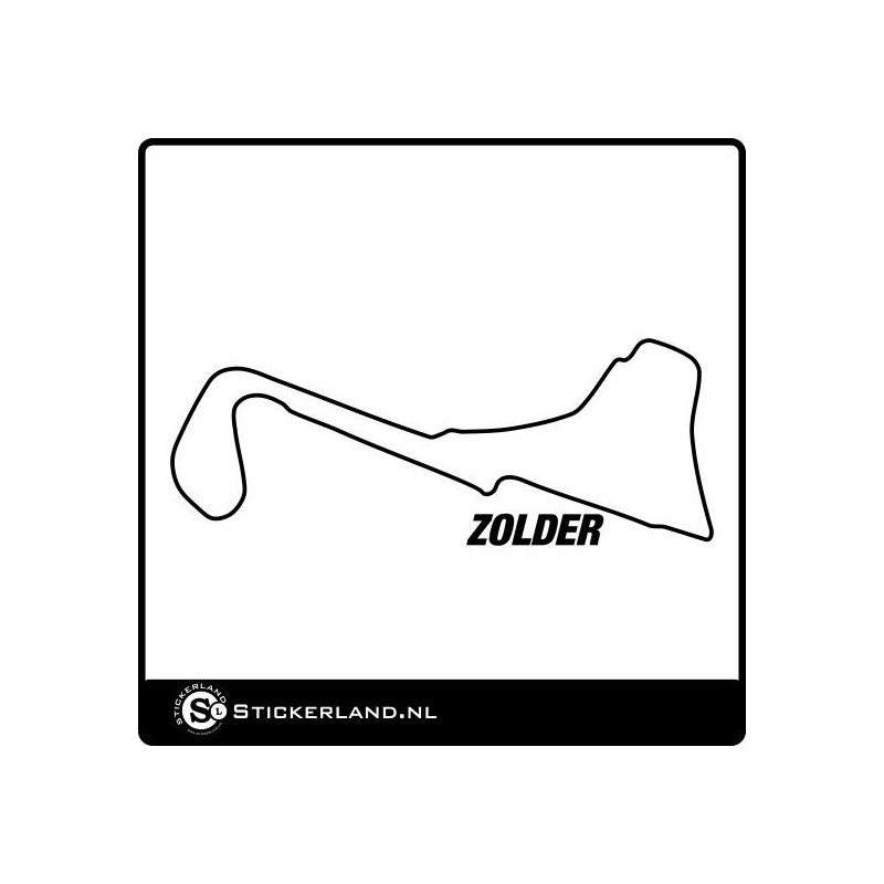 Zoller Sticker Circuit Zolder Logo