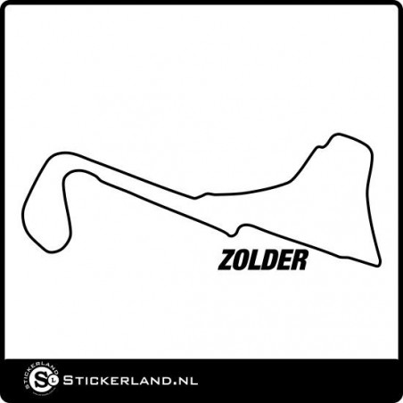 Circuit sticker Zolder Circuit sticker Zolder