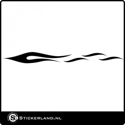 Vlammen sticker 20