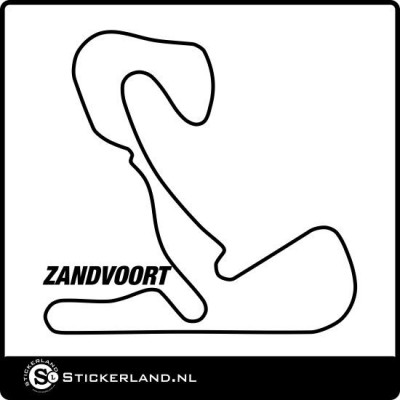 Circuit sticker Zandvoort