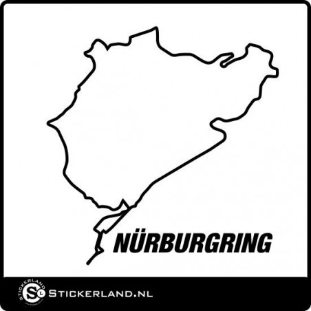 Circuit sticker Nurburgring