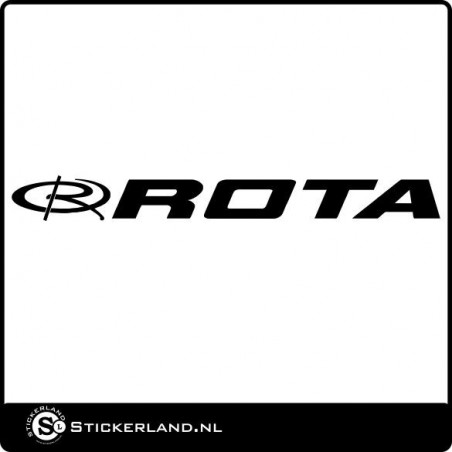 Rota Wheels logo sticker