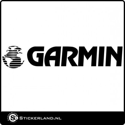 Garmin logo sticker
