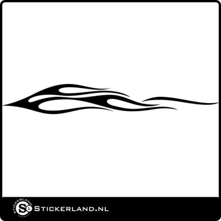 Vlammen sticker 26