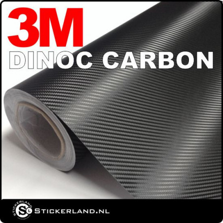 Gehakt Arena Donder 3M DINOC Carbon wrapfolie 100x50cm