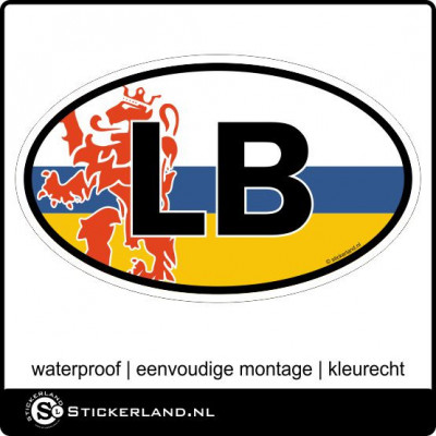Provinciesticker Limburg