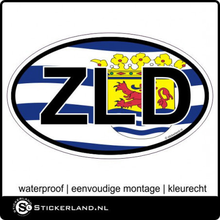 Provinciesticker Zeeland