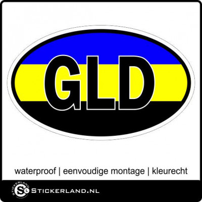 Provinciesticker Gelderland