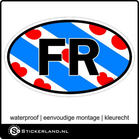Provinciesticker Friesland
