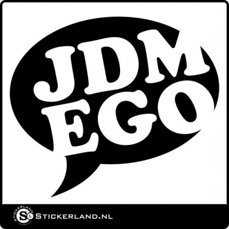 JDM Ego sticker