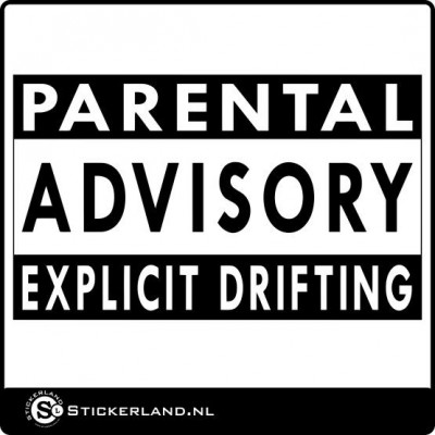 Explicid Drifting Sticker