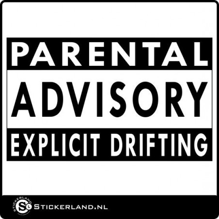 Explicid Drifting Sticker