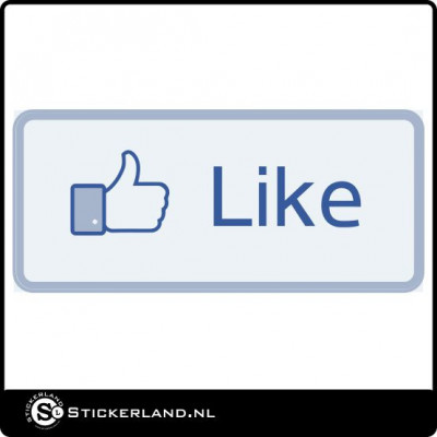 Facebook Like sticker