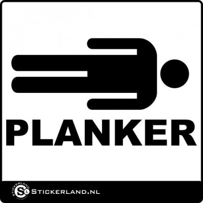 Planker sticker