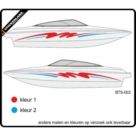 Complete bootstriping set 003 (vanaf 250cm)