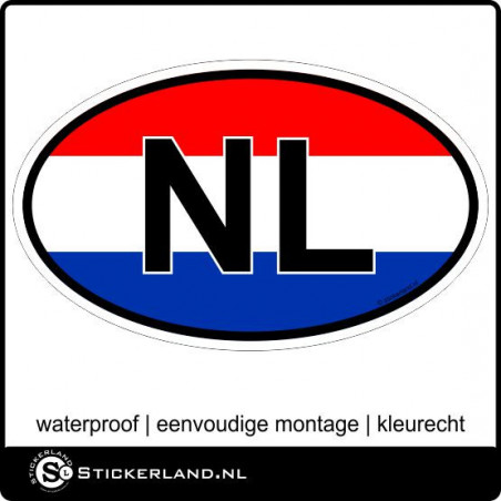 Provinciesticker Nederland