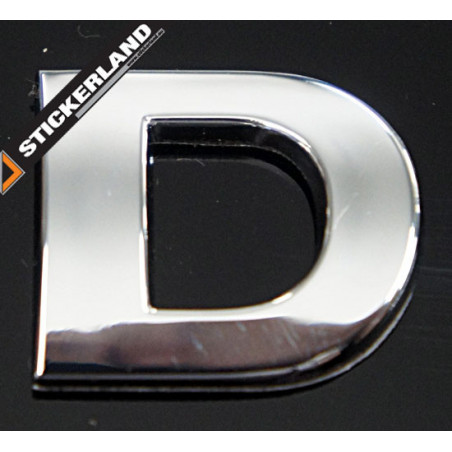 3D Letter D