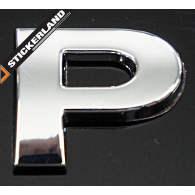 3D Letter P