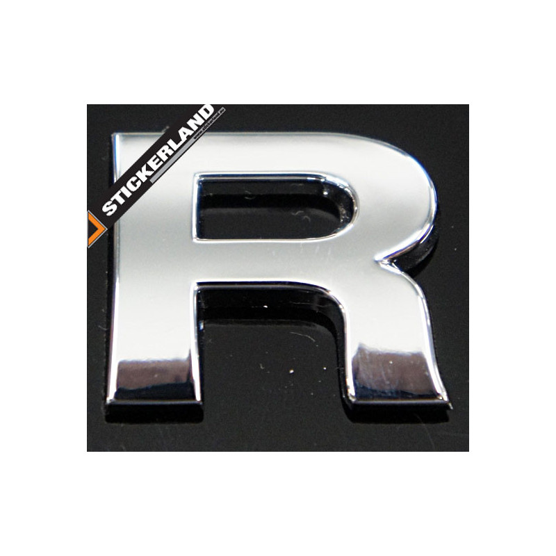 3d Letter R Sticker 3D Letter R