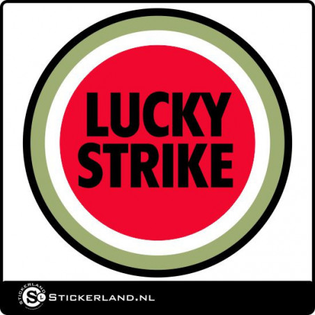 Lucky Strike Old Skool retrosticker