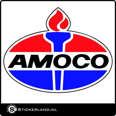 Amoco Oldskool retrosticker