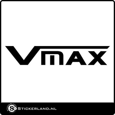 Vmax logo sticker