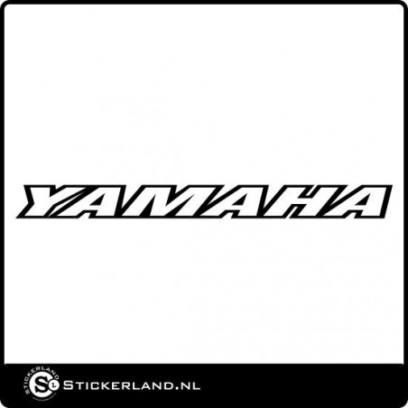 Yamaha logo sticker 02