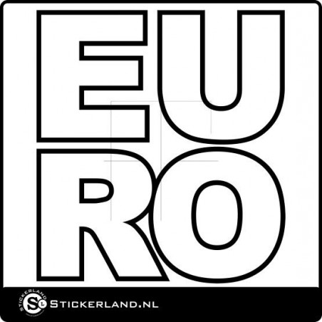 EURO sticker